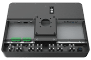 Panel PC consolle di comando HMI PSE 4000 vista posteriore aperta