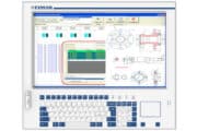 Panel PC industriale resistivo frontale versione workstation PPE 1000