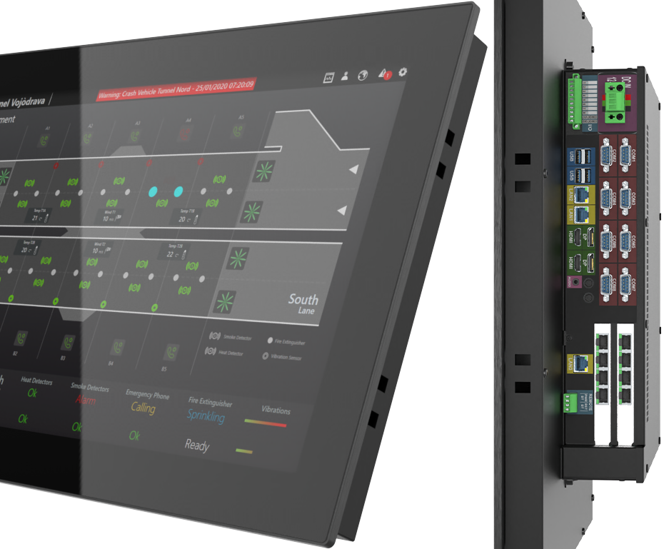 PPE 4000 PRO Industrial Panel PC with high performance - Elmak