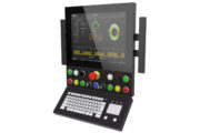 PSE 6000 Panel PC industriale con pulsantiera integrata per postazione ultra sottile