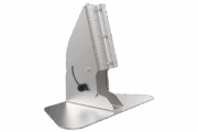 Supporto da tavolo VESA100 esteso in acciaio inox per Panel PC