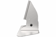 Supporto da tavolo VESA100 esteso in acciaio inox per Panel PC