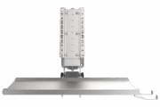 Supporto da parete con supporto tastiera in acciaio inox per Panel PC