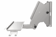 Supporto da parete con supporto tastiera in acciaio inox per Panel PC