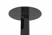 Supporto per Panel PC acciaio inox e alluminio sospeso a soffitto