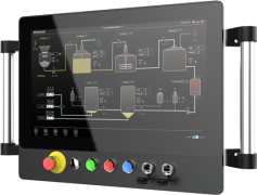Progettazione monitor custom consolle di comando industriale