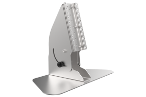 Supporto da tavolo VESA100 esteso in acciaio inox per Panel PC