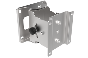 Supporto VESA 100 snodabile in acciaio inox o alluminio verniciato